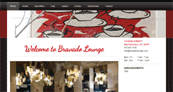 Desktop Screenshot of bravadolounge.com